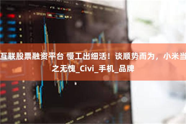互联股票融资平台 慢工出细活！谈顺势而为，小米当之无愧_Civi_手机_品牌