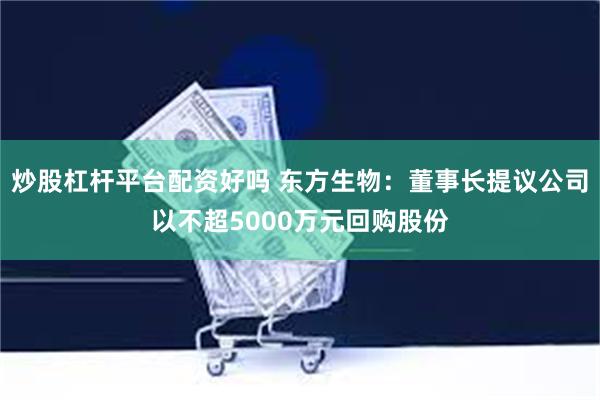 炒股杠杆平台配资好吗 东方生物：董事长提议公司以不超5000万元回购股份